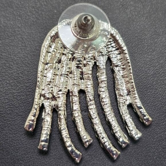 🎃 Sparkly Rhinestone Ghost Earrings (NWOT) - Picture 4 of 6